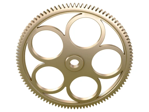 Gear Spur D261mm T16mm M1 3D Model