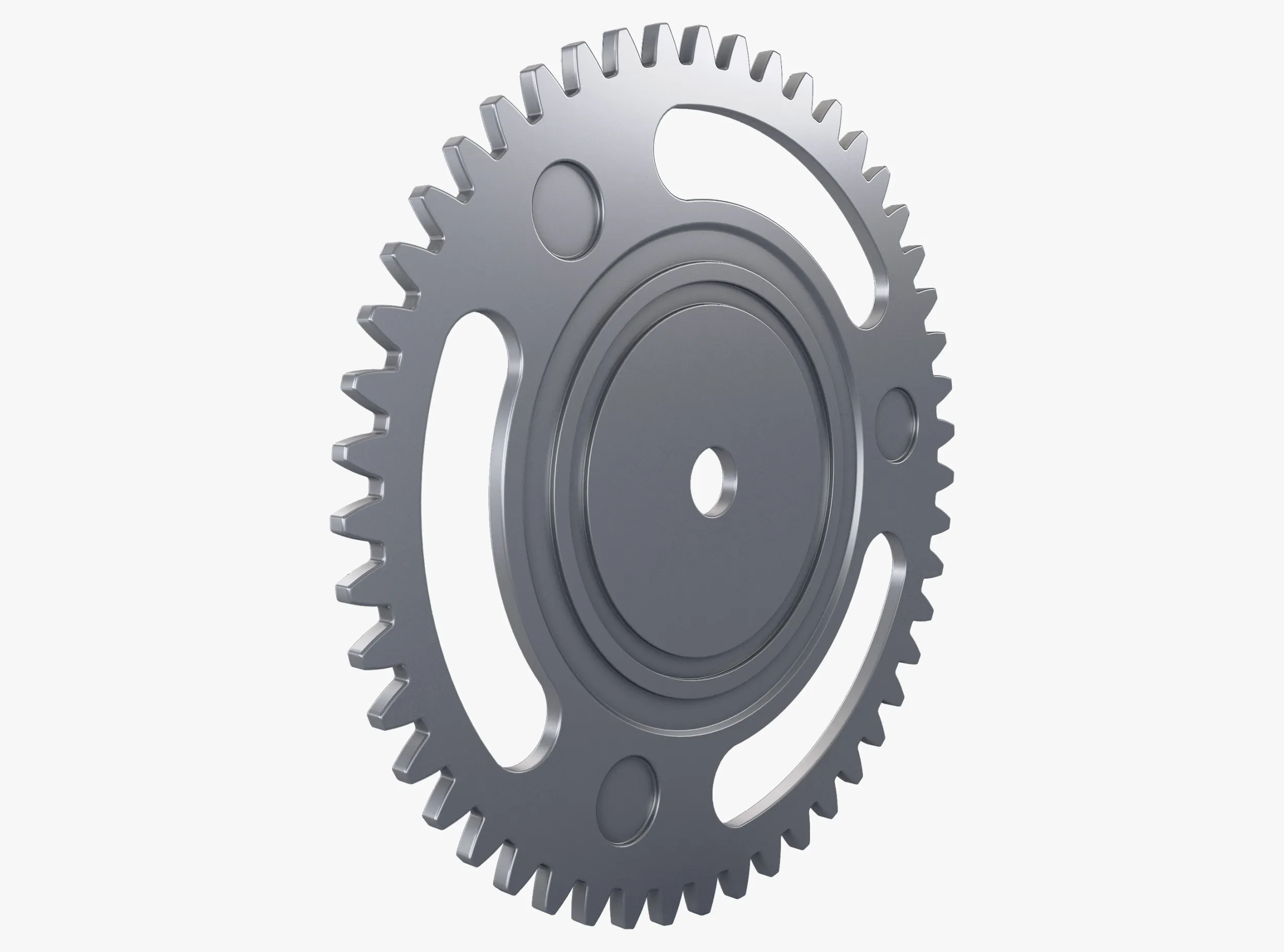 Gear Spur D271mm T6mm M1 3D Model .c4d .max .obj .3ds .fbx .stl .blend 