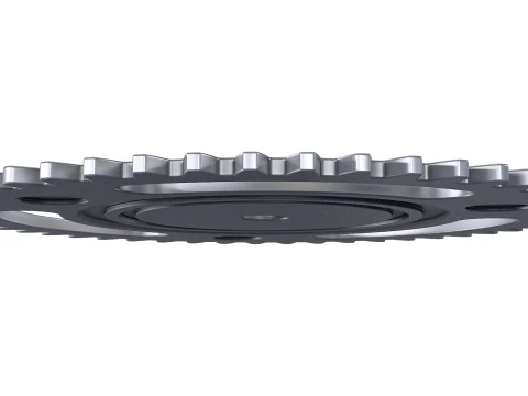 Gear Spur D271mm T6mm M1 3D Model