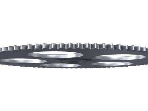 Gear Spur D285mm T9mm M1 3D Model