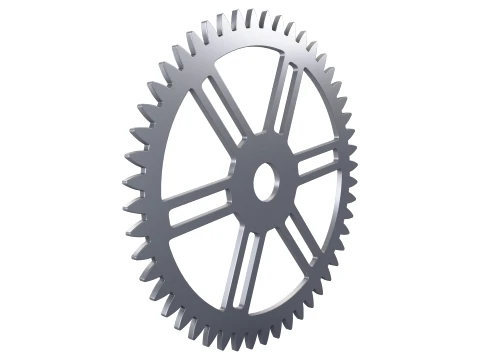 Zahnrad D304mm T6mm M1 3D Modell