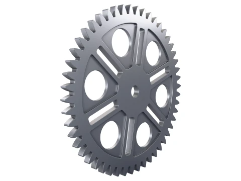 Zahnrad D304mm T12mm M1 3D Modell
