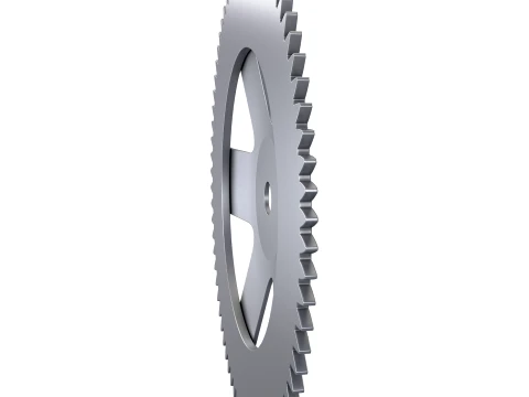 Gear Spur D308mm T18mm M1 3D Model