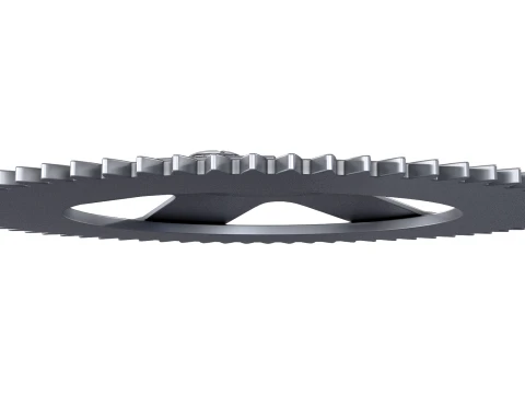 Gear Spur D308mm T18mm M1 3D Model