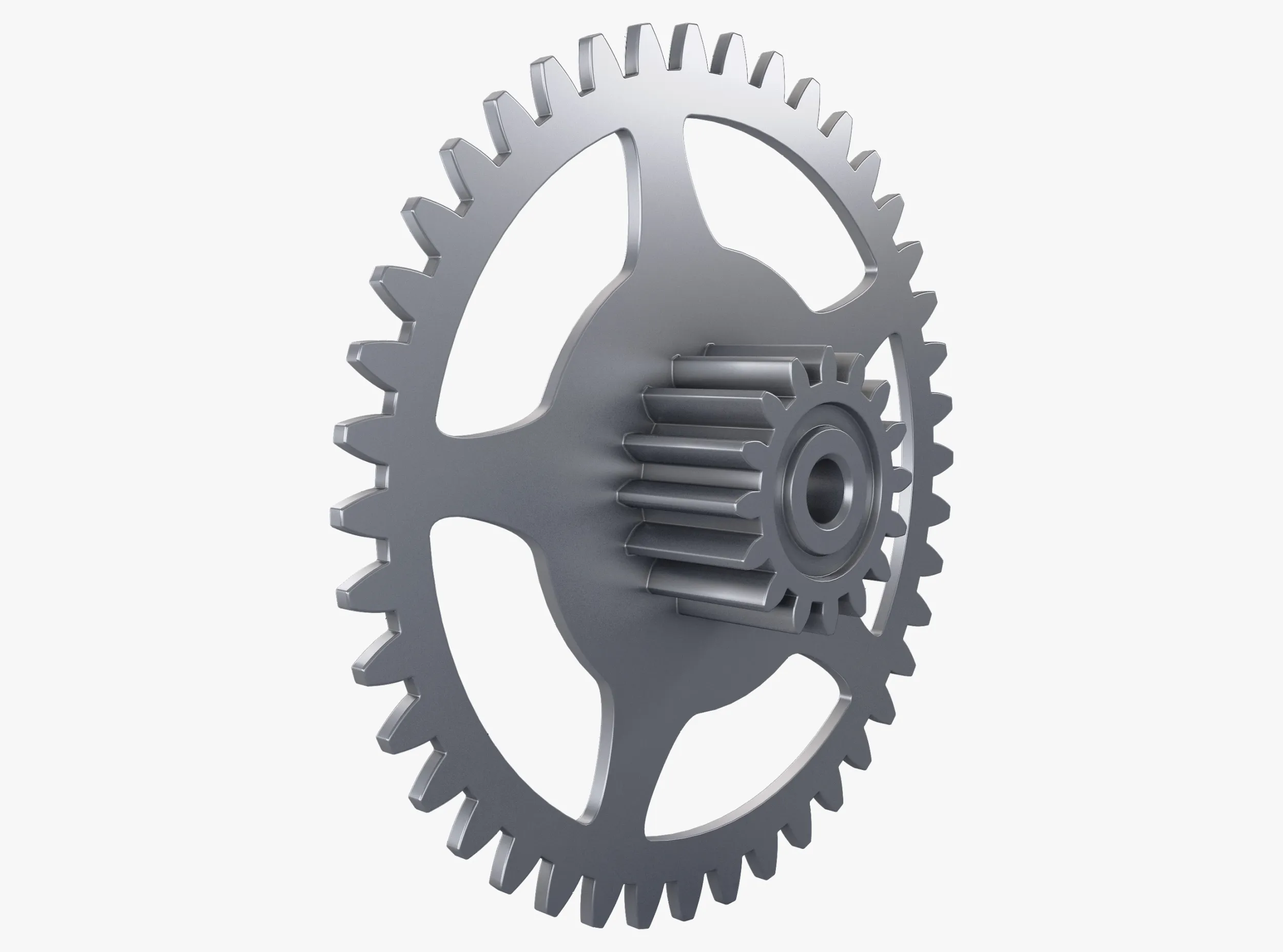 Sperone per ingranaggi D312mm T57mm M1 Modello 3D .c4d .max .obj .3ds .fbx .stl .blend 