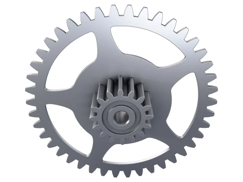 Sperone per ingranaggi D312mm T57mm M1 Modello 3D