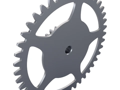 Sperone per ingranaggi D312mm T57mm M1 Modello 3D