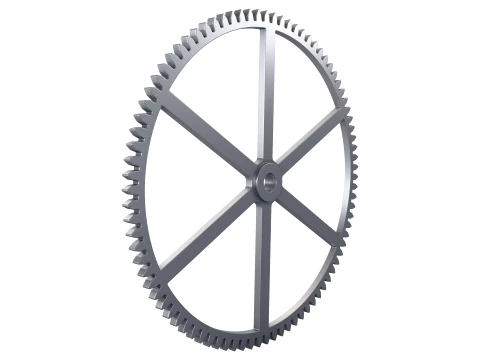Zahnrad D326mm T15mm M1 3D Modell