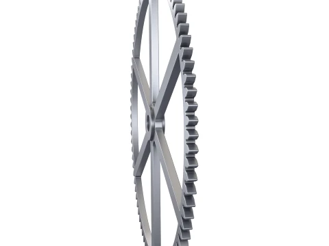歯車平径 D326mm T15mm M1 3Dモデル