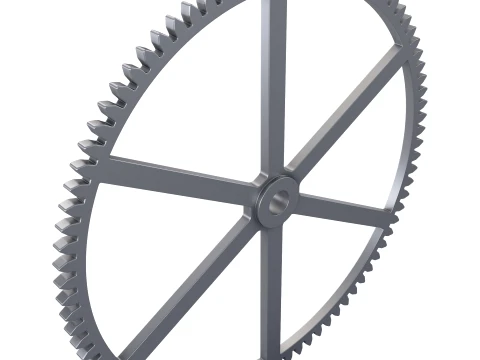 歯車平径 D326mm T15mm M1 3Dモデル