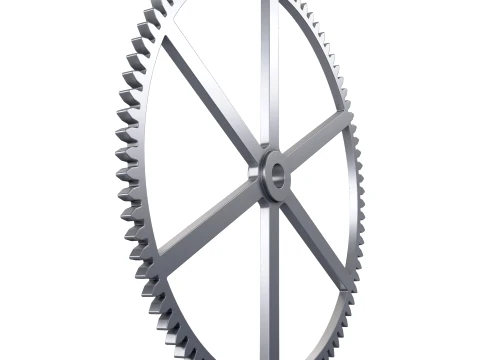 歯車平径 D326mm T15mm M1 3Dモデル