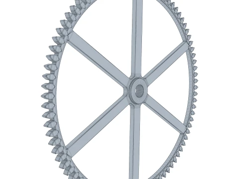 歯車平径 D326mm T15mm M1 3Dモデル