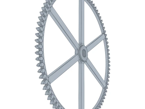 歯車平径 D326mm T15mm M1 3Dモデル