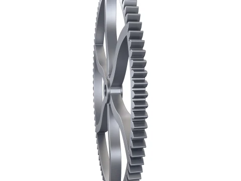 Sperone per ingranaggi D326mm T22mm M1 Modello 3D