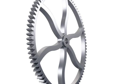 Sperone per ingranaggi D326mm T22mm M1 Modello 3D
