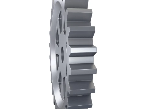 歯車平径 D326mm T54mm M1 3Dモデル