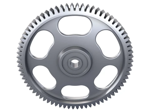 Gear Spur D397mm T43mm M1 3D Model
