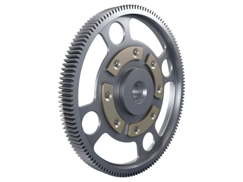 Zahnrad D445mm T43mm M1 3D Modell