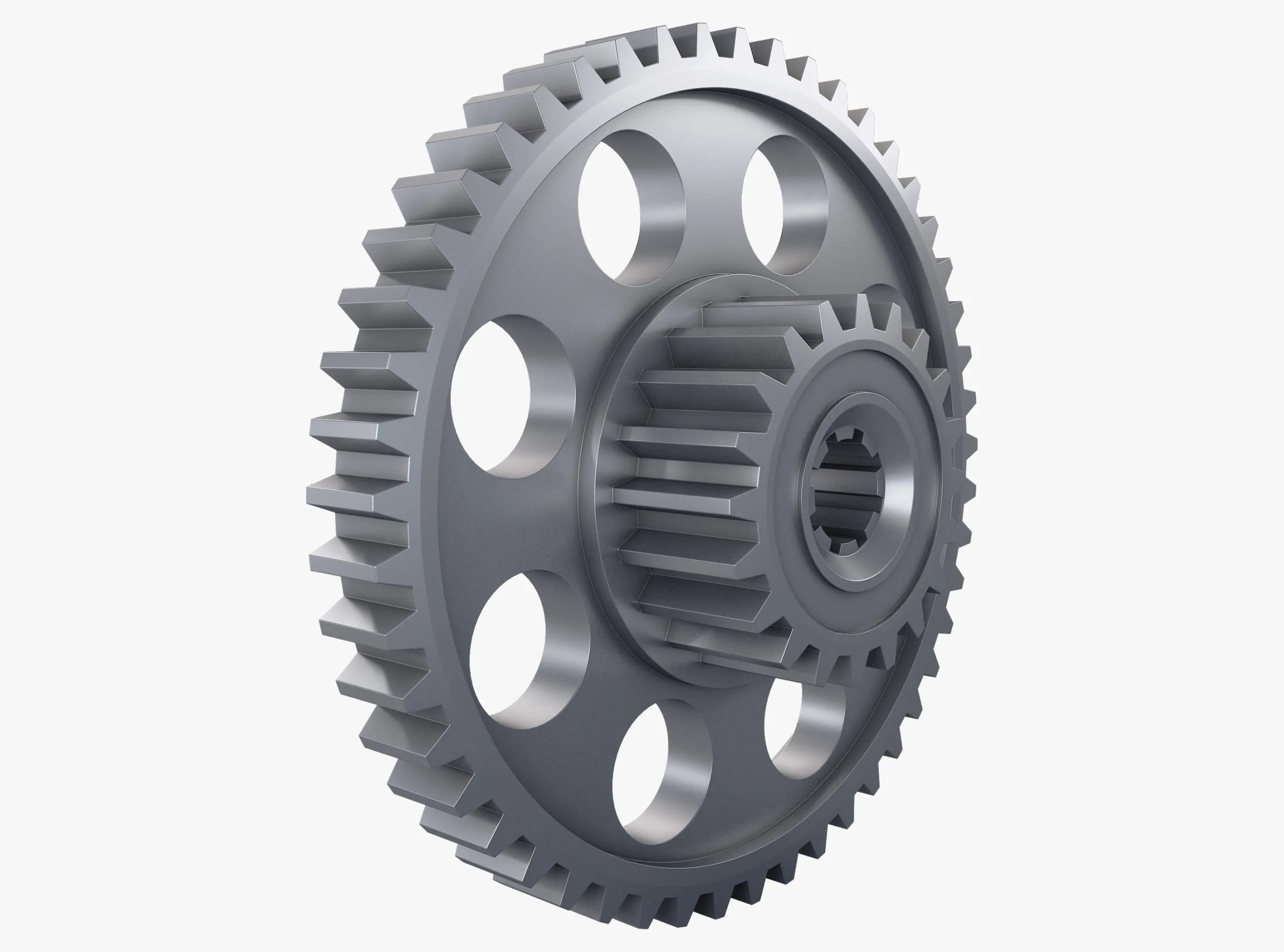Gear Spur D567mm T161mm M1 3D Model .c4d .max .obj .3ds .fbx .stl .blend 