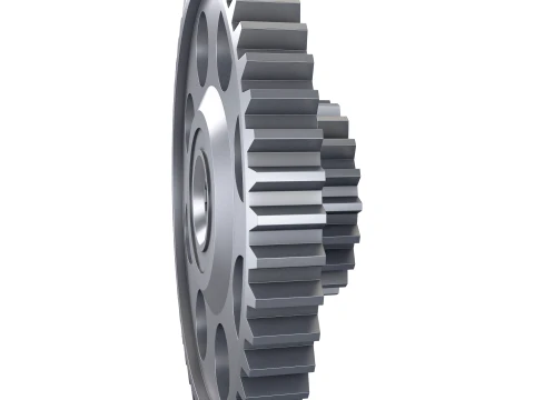 Gear Spur D567mm T161mm M1 3D Model