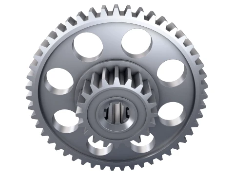 Gear Spur D567mm T161mm M1 3D Model