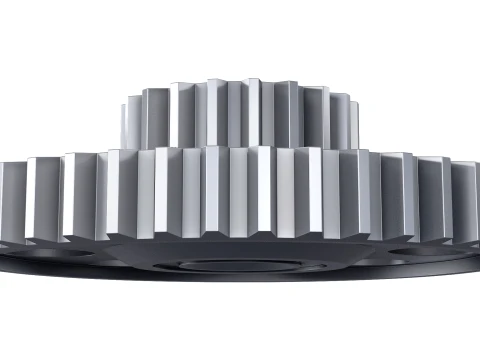 Gear Spur D567mm T161mm M1 3D Model