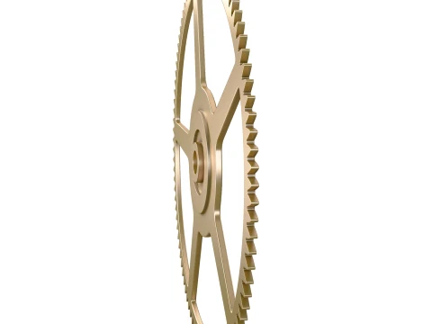 Gear Spur D593mm T18mm M1 3D Model