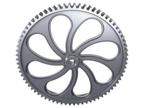 Gear Spur D787mm T96mm M1 3D Model
