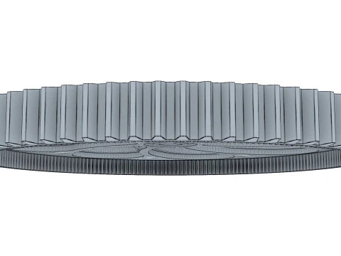 Gear Spur D787mm T96mm M1 3D Model