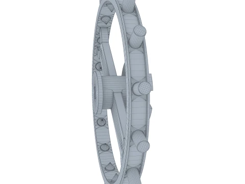 Pinwheel Gear Assembly M1 3D Model