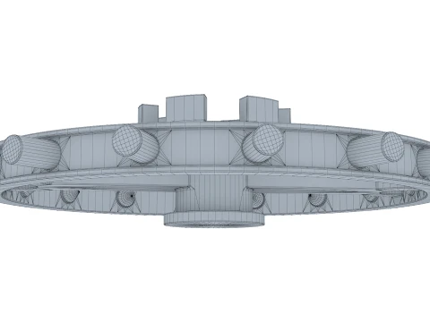 Pinwheel Gear Assembly M1 3D Model