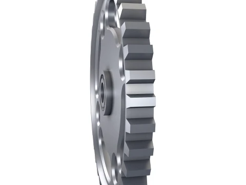 Sperone D435mm T53mm M1 Basso Poly Modello 3D