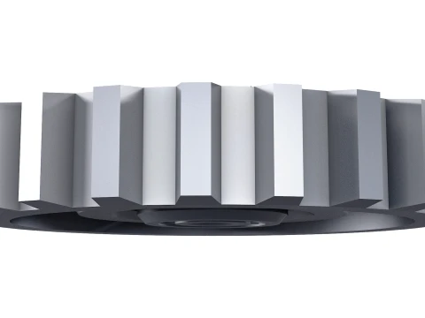 Gear Spur D601mm T105mm M1 Low Poly 3D Model