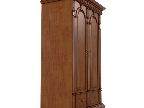 2 Door Wardrobe Verona 21M 3D Model