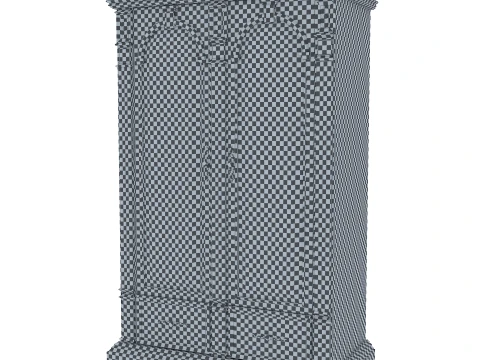 2 Door Wardrobe Verona 21M 3D Model