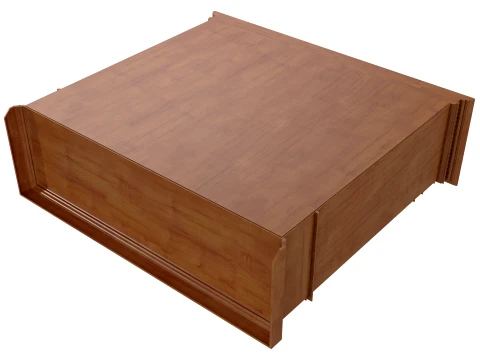 4 Door Wardrobe Verona 24 1M 3D Model