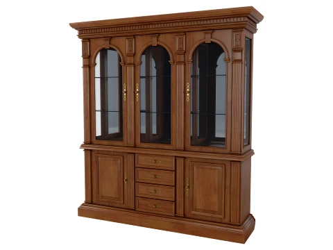Buffet Cabinet Verona 8M 3D Model