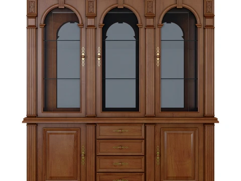 Buffet Cabinet Verona 8M 3D Model