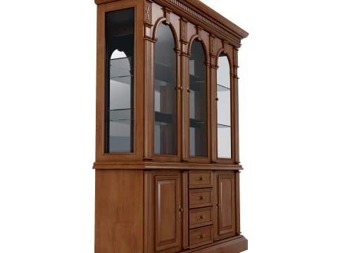 Buffet Cabinet Verona 8M 3D Model