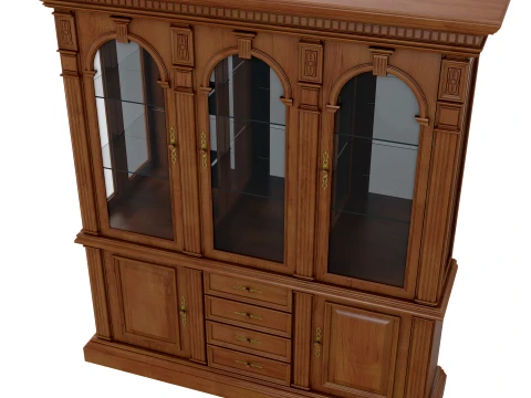 Buffet Cabinet Verona 8M 3D Model