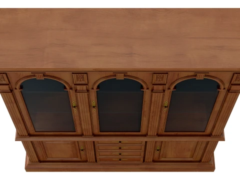 Buffet Cabinet Verona 8M 3D Model
