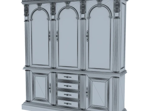 Buffet Cabinet Verona 8M 3D Model