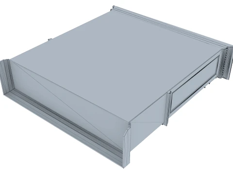 Buffet Cabinet Verona 8M 3D Model