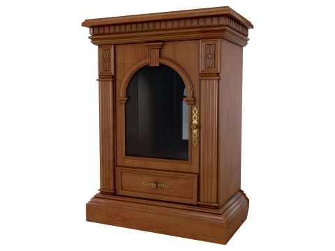 Cabinet Verona 4M 3D Model