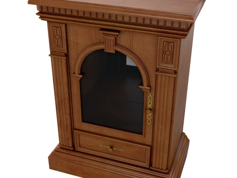 Cabinet Verona 4M 3D Model