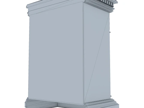 Cabinet Verona 4M 3D Model
