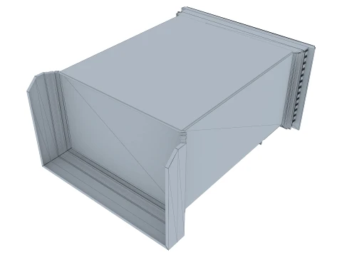 Cabinet Verona 4M 3D Model
