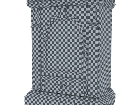 Cabinet Verona 4M 3D Model
