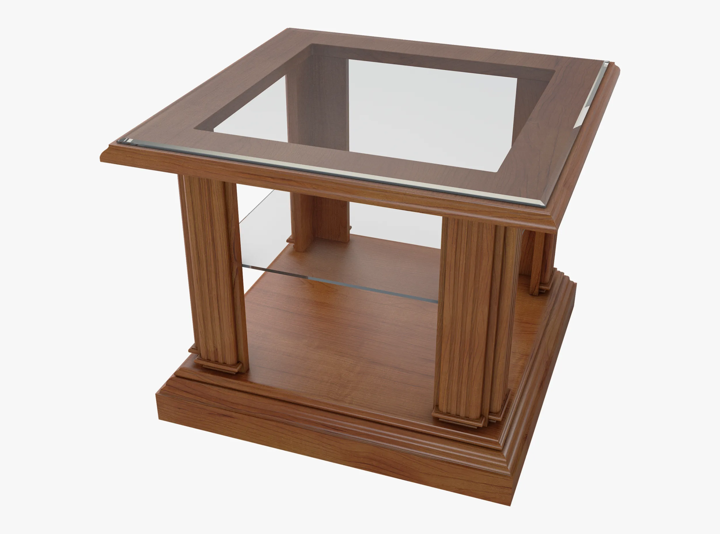 Coffee Table Verona 15M 3D Model .c4d .max .obj .3ds .fbx .stl .blend