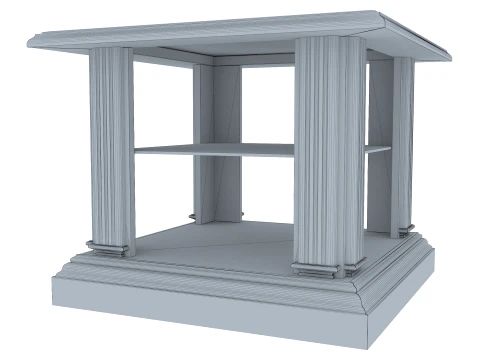 Coffee Table Verona 15M 3D Model